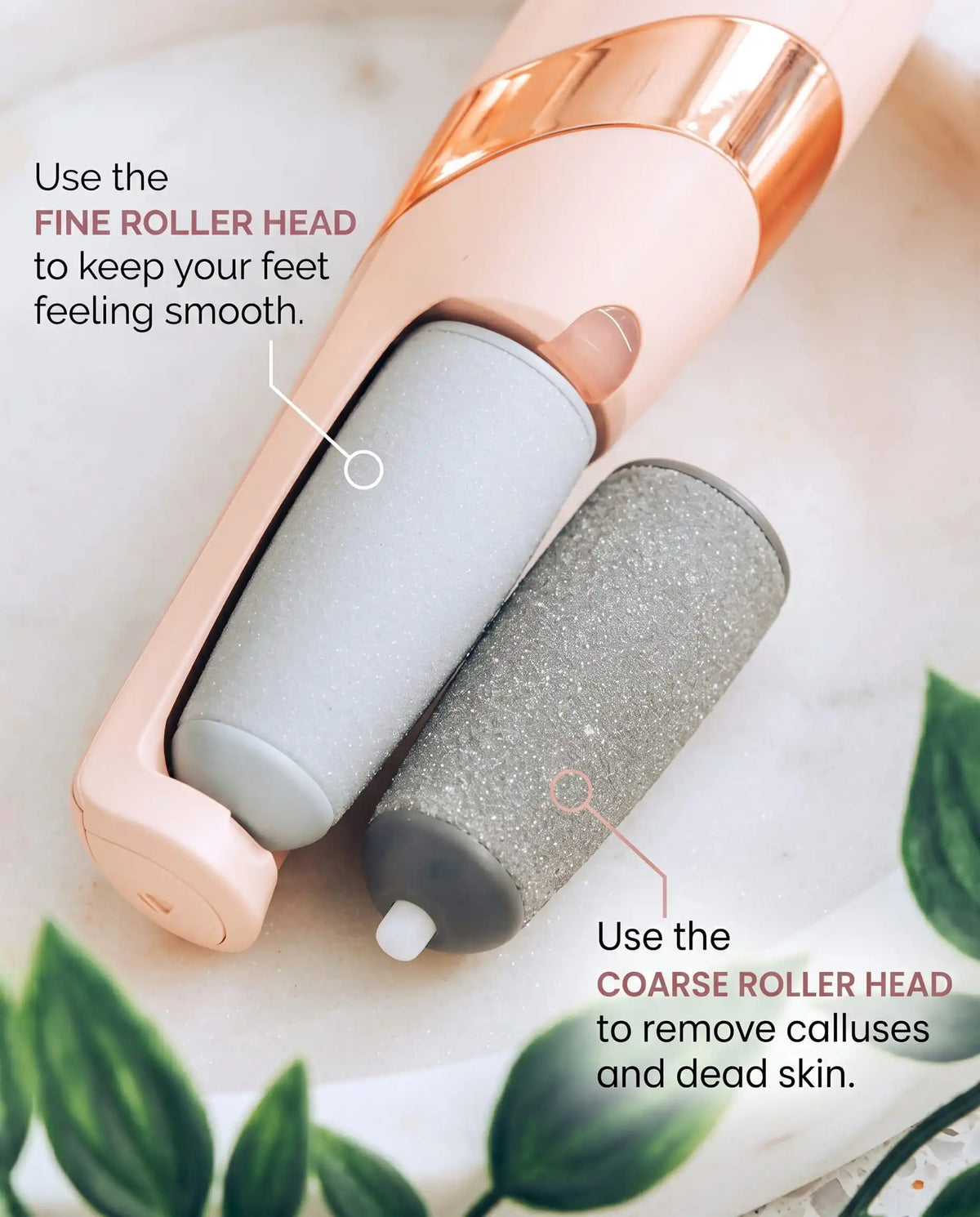Foot Callus Remover with Extra Head